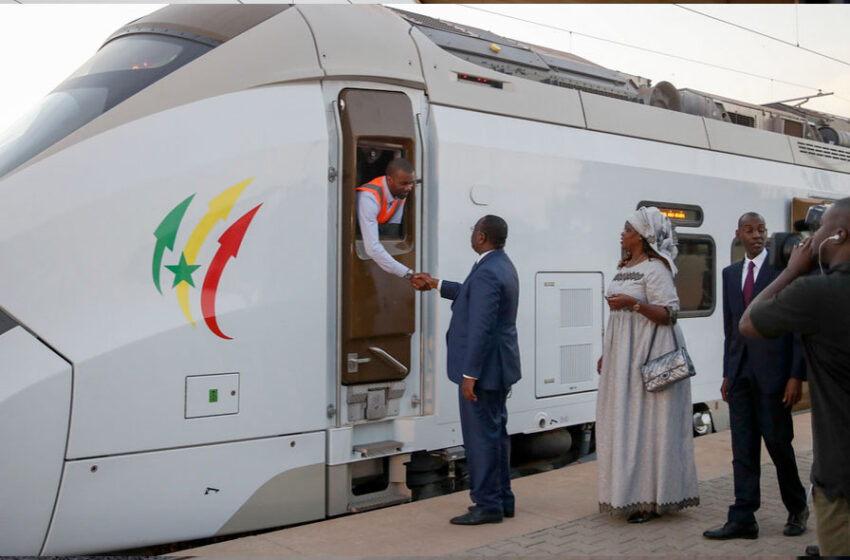  Le Train Express Régional (TER) est l’un des projets phares du (PSE) initiés par le Président de la République, SEM Monsieur Macky Sall
