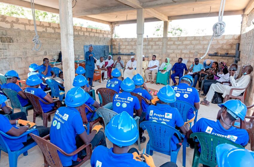  Programme d’urgence Xëyu Ndaw Ñi, le 3FPT intervient dans le Programme « Un talibé, un métier »