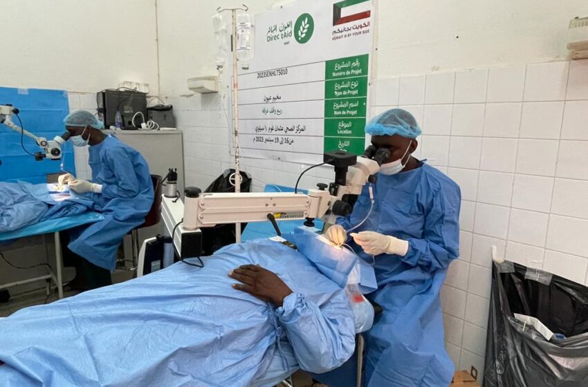  Santé Oculaire 204 patients de la cataracte opérés au Centre de Santé Ousmane Ngom de St Louis