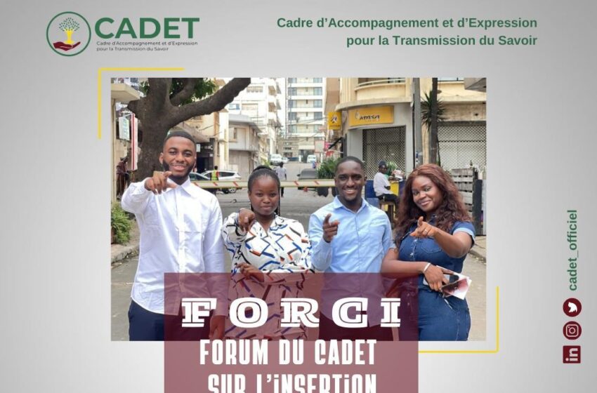  Forum de l’insertion : Les jeunes du Cadet mobilisent la jeunesse