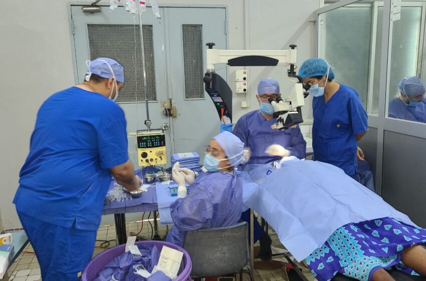  Hôpital El Hadj Ibrahima Niass de Kaolack Plus de1500 personnes bénéficient d’une chirurgie oculaire gratuite