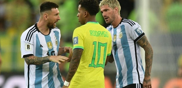  Brésil : Messi, Rodrygo ciblé par du racisme
