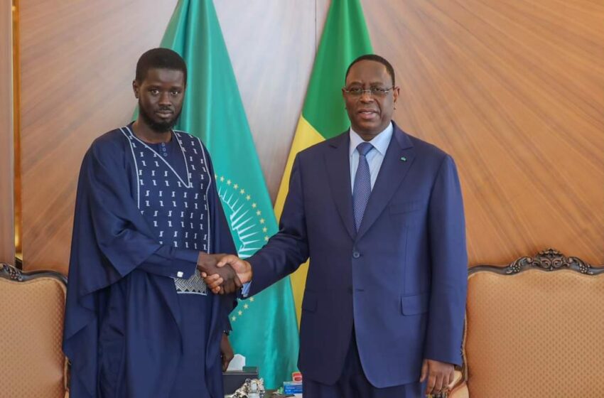  Prestation de serment Diomaye Faye Jure ce matin de remplir fidèlement la charge de Président de la République du Sénégal…
