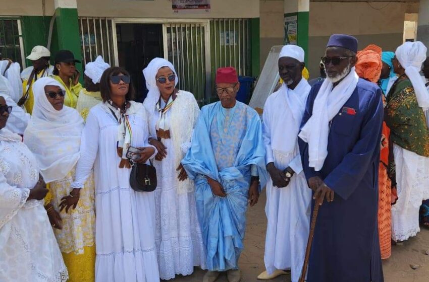  Mme Fatou Ndiaye Déme Responsable Politique APR au chevet des hôpitaux….
