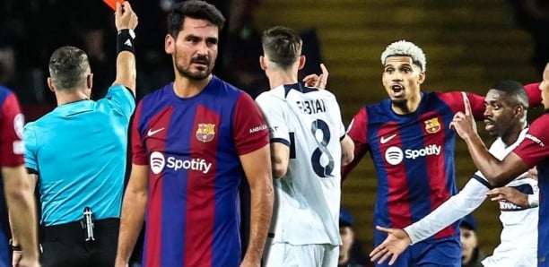  FC Barcelone : Echanges houleux entre joueurs suite au carton rouge d’Araujo