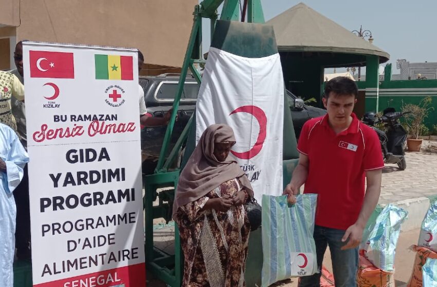  SOLIDARITE: Le Croissant-Rouge turc au chevet de 700 ménages de Dakar