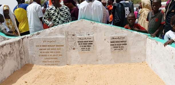  Kaffrine: Pose de la première pierre du mausolée du “Beuleup” Ibrahima Ndao
