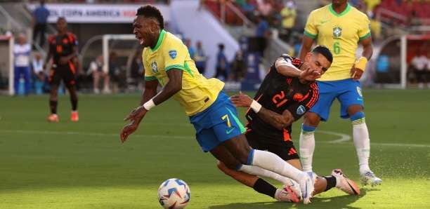  Copa America : Le Brésil tenu en échec par la Colombie
